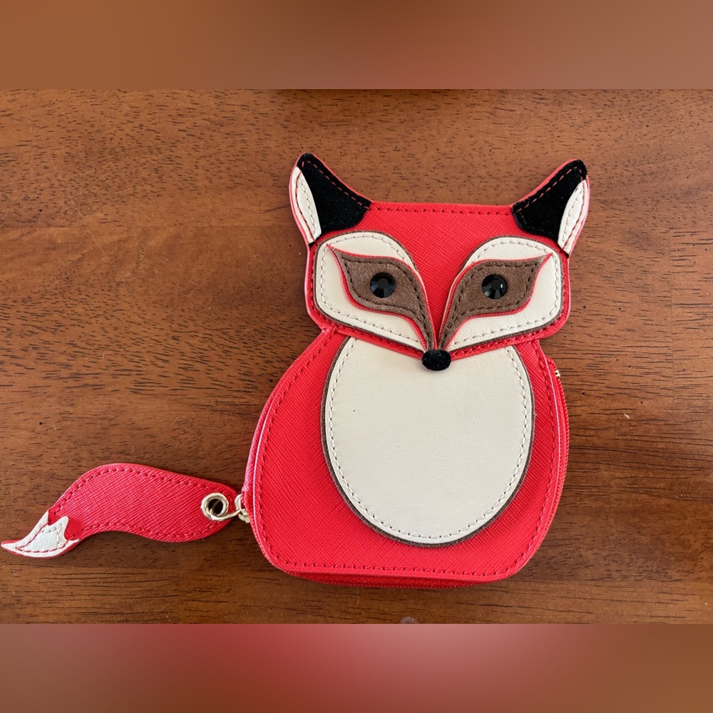 Kate Spade “Blaze a Trail” Fox coin purse